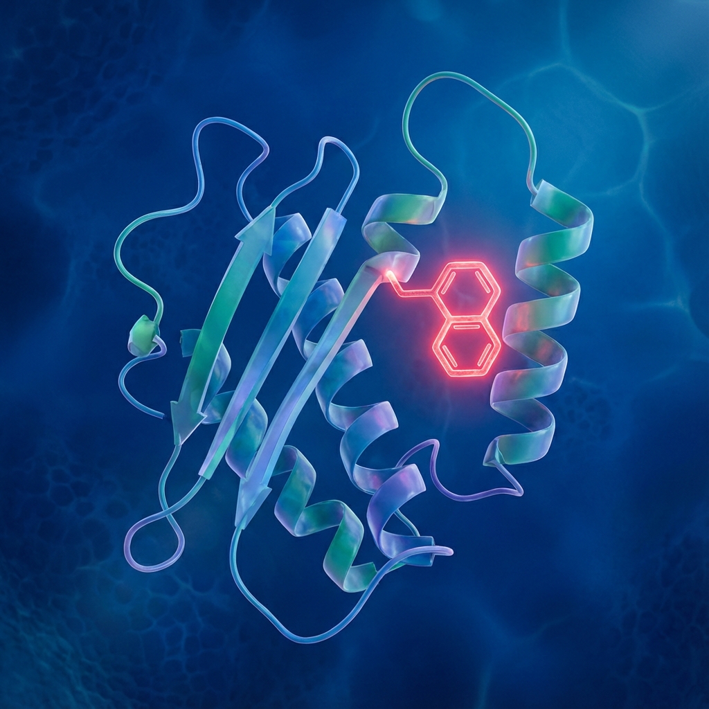 Protein Structure with Highlighted Mutation Analysis