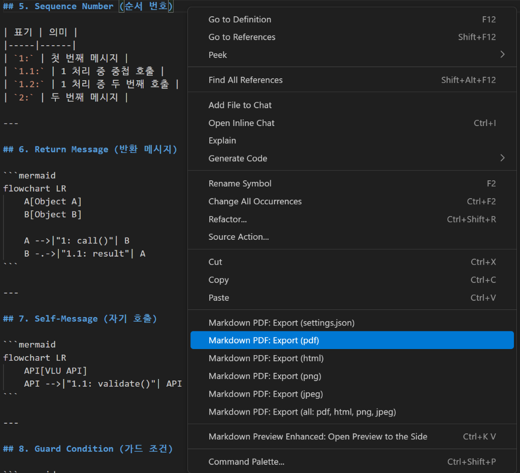 VS Code Markdown PDF Tips